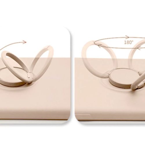iPhone X/XS Vennus Silicone Ring tok fekete-5900217888673 5 kép