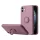 Samsung Galaxy A72 4G/5G Vennus Silicone Ring tok lila