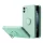 Samsung Galaxy S21 Plus Vennus Silicone Ring tok menta színű