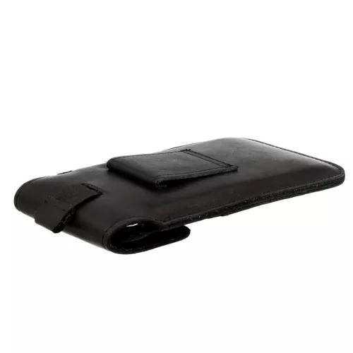 iPhone 13/13 Pro / 12/12 Pro Nexeri Flap bőr tok övhöz fekete-5904161118923 1 kép