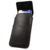 iPhone 13/13 Pro / 12/12 Pro Nexeri Flap bőr tok övhöz fekete-5904161118923 4 kép