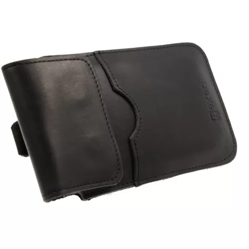 iPhone 13/13 Pro / 12/12 Pro Nexeri Flap bőr tok övhöz fekete-5904161118923 5 kép