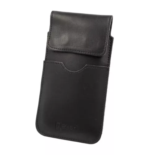 iPhone 13/13 Pro / 12/12 Pro Nexeri Flap bőr tok övhöz fekete-5904161118923 8 kép