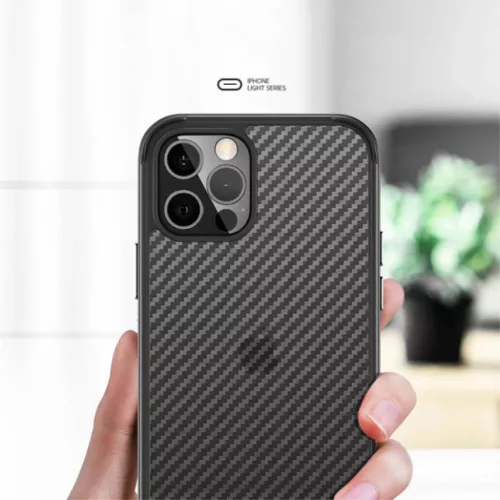 iPhone 13 Pro Sulada Carbon Fibre Hybrid tok fekete-5904161115434 5 kép