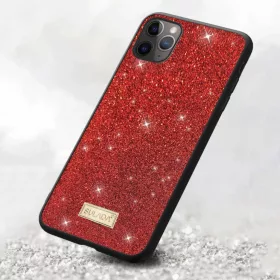 iPhone 13 Pro Sulada Dazzling Glitter tok piros-5904161115694 1 kép