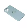 Samsung Galaxy A22 5G Szilikon tok hátlapi gyűrűvel világos zöld-5900495929365 2 kép