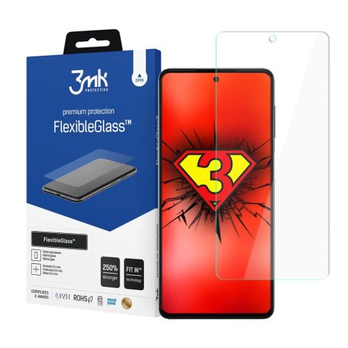 Samsung Galaxy M52 5G 3MK FlexibleGlass kijelzővédő hybrid üvegfó-5903108440592 3 kép