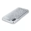 Samsung Galaxy A22 4G Liquid Sparkle folyékony flitteres tok ezüst-5900495940490 1 kép