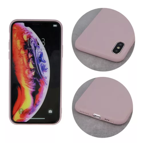 Samsung Galaxy A22 4G Matt TPU tok Púder pink-5900495930620 3 kép