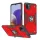 Samsung Galaxy A22 4G Wozinsky Ring Armor Case Kickstand telefontok piros