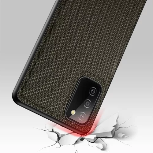 Samsung Galaxy A03S Dux Ducis Fino nylon bevonatú tok zöld-6934913048610 7 kép