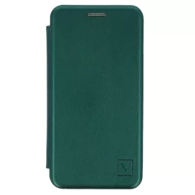 iPhone 13 Pro Vennus Book Elegance fliptok sötétzöld