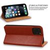 iPhone 13 Pro Max Book Special bőr fliptok barna-5900217880431 7 kép