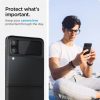 Samsung Galaxy Flip 3 Spigen Optik.Tr kameralencse védő 9H üveg és-8809756649028 3 kép