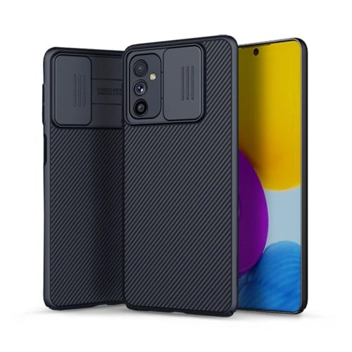 Samsung Galaxy M52 5G Nillkin CamShield tok fekete-6902048231078 5 kép