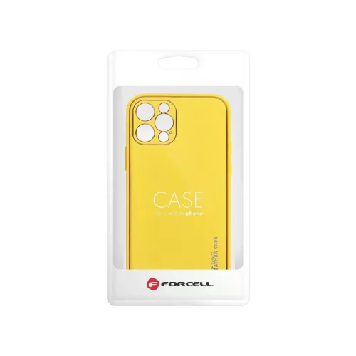 Samsung A03s Forcell Leather tok citromsárga-5903396123344 1 kép