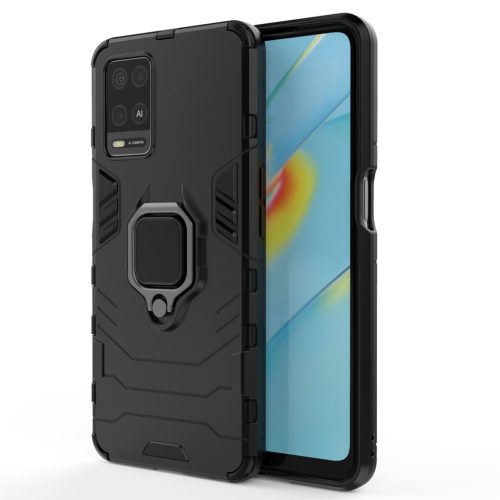 Oppo A54 5G Ring Armor Tough Rugged tok kihajtható támasszal fekete-9145576213131 10 kép