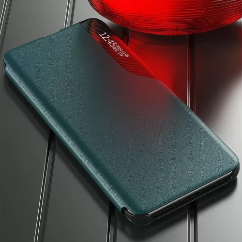 Samsung Galaxy A22 4G Eco Leather View Case intelligens fliptok naranc-9145576220184 7 kép