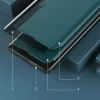 Samsung Galaxy A22 4G Eco Leather View Case intelligens fliptok piros-9145576220207 8 kép
