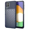 Samsung Galaxy A22 4G Thunder fokozott védelmet biztosító flexibilis TPU tok kék