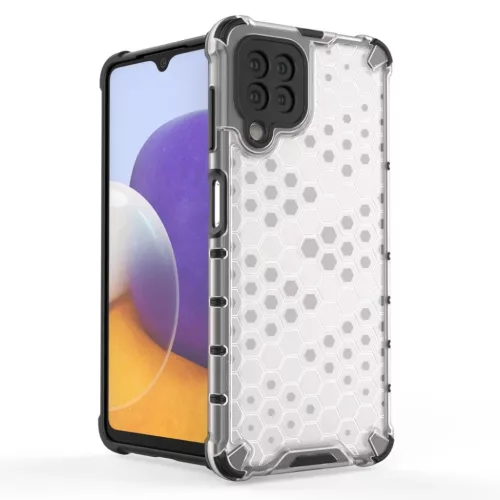 Samsung Galaxy A22 4G Honeycomb armor TPU tok piros-9145576213513 3 kép