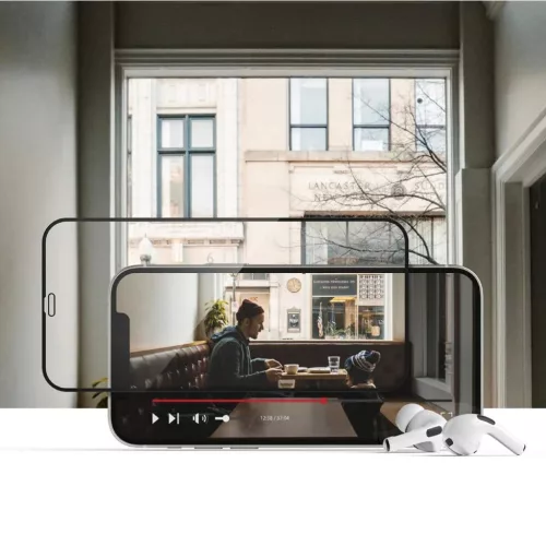 Oppo Reno 6 5G Hofi Glass Pro+ Hybrid temperált üvegfólia fekete-9589046919022 4 kép