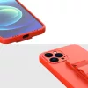 Samsung S21+ Plus Rope TPU gél tok pánttal rózsaszín-9145576218815 5 kép