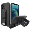 Samsung S21+ Plus Rope TPU gél tok pánttal rózsaszín-9145576218815 9 kép