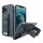Xiaomi Redmi 9 Rope TPU gél tok pánttal sötétkék