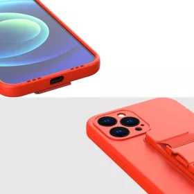 Xiaomi Redmi 10X 4G / Xiaomi Redmi Note 9 Rope TPU gél tok pánttal s-9145576219164 2 kép