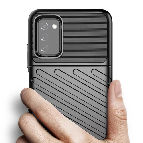 Samsung Galaxy A03s Thunder fokozott védelmet biztosító flexibilis -9145576220061 4 kép