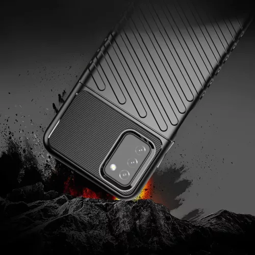 Samsung Galaxy A03s Thunder fokozott védelmet biztosító flexibilis -9145576220061 6 kép