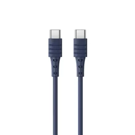 Remax Zeron USB Type-C - USB Type-C 65W kábel 1m kék