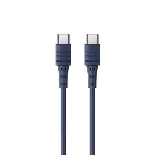 Remax Zeron USB Type-C - USB Type-C 65W kábel 1m kék
