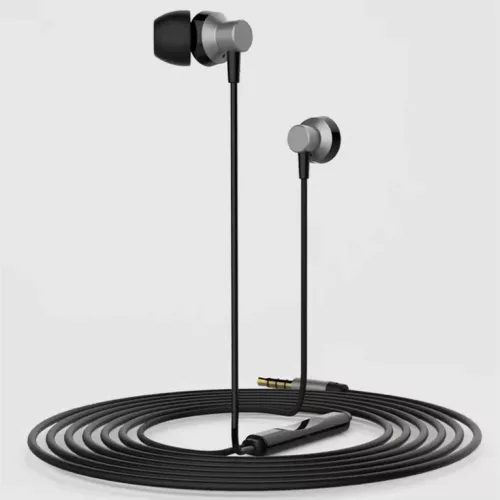 Remax Vezetékes fülhallgató 3.5mm jack audio piros-6954851277583 4 kép