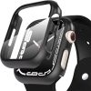 Apple Watch 7 (45mm) Tech-Protect Defense360 tok és üvegfólia feket-9589046918575 8 kép