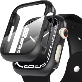  Apple Watch 7 (45mm) Tech-Protect Defense360 tok és üvegfólia fekete