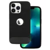 iPhone 13 Pro Carbon szénszál mintájú TPU tok fekete