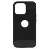 iPhone 13 Pro Max Carbon szénszál mintájú TPU tok fekete-5900217883401 2 kép