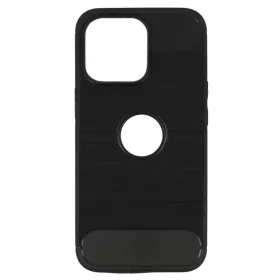 iPhone 13 Pro Max Carbon szénszál mintájú TPU tok fekete-5900217883401 2 kép