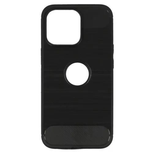 iPhone 13 Pro Max Carbon szénszál mintájú TPU tok fekete-5900217883401 2 kép