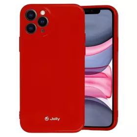 Samsung Galaxy A02 Jelly szilikon tok piros