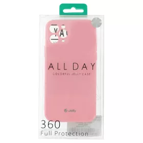 Samsung Galaxy A02 Jelly szilikon tok világos rózsaszín-5900217416111 1 kép