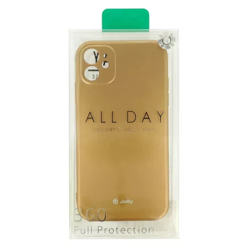 Samsung Galaxy A02S Jelly szilikon tok arany-5900217416074 4 kép