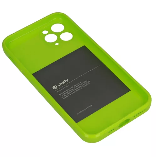 Samsung Galaxy A22 4G Jelly szilikon tok lime-5900217876397 4 kép