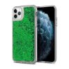 iPhone 13 Pro Max Liquid folyékony flitteres tok zöld-5900217888383 1 kép
