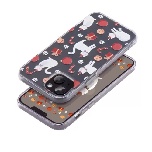 iPhone 13 Pro Max Forcell Winter21 / 22 tok Christmas Cat-5903396129520 6 kép