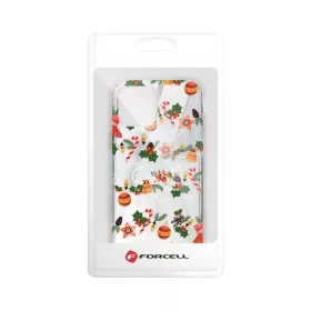 Samsung A02s Forcell Winter21 / 22 tok Christmas Chain-5903396129384 1 kép