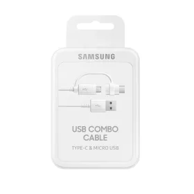 Samsung EP-DG930DWE Type C / micro USB kábel Fehér-8806088571447 1 kép