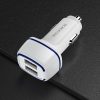 Borofone B14 Max Szivargyújtós töltő 2x USB, 2.4A fehér-6931474735911 2 kép